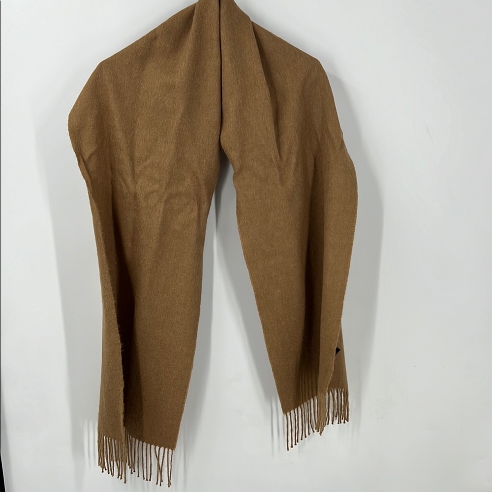 100% baby alpaca wool , made in Peru, Elegant Wool fringe Scarf OS